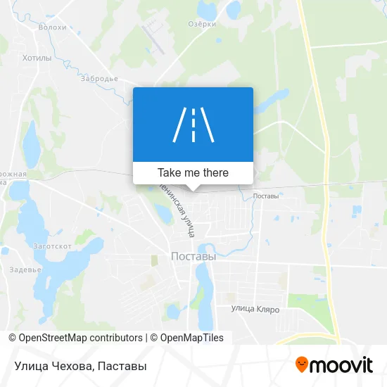 Улица Чехова map