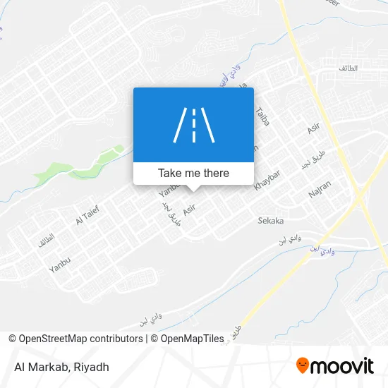 Al Markab map