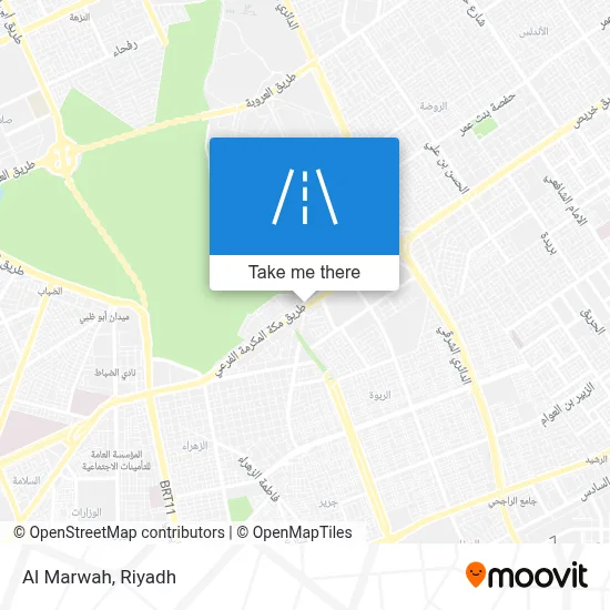 Al Marwah map