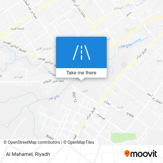 Al Mahamel map