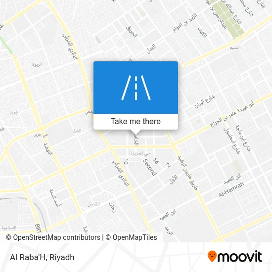 Al Raba'H map