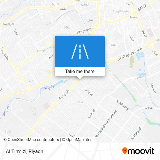 Al Tirmizi map