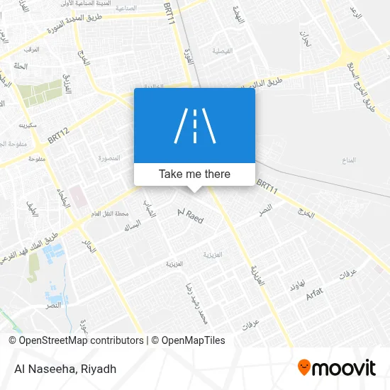 Al Naseeha map