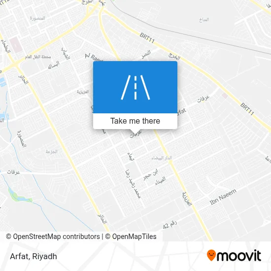 Arfat map