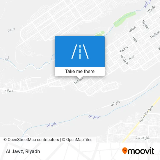 Al Jawz map