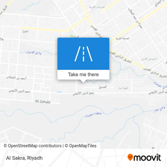 Al Sakra map