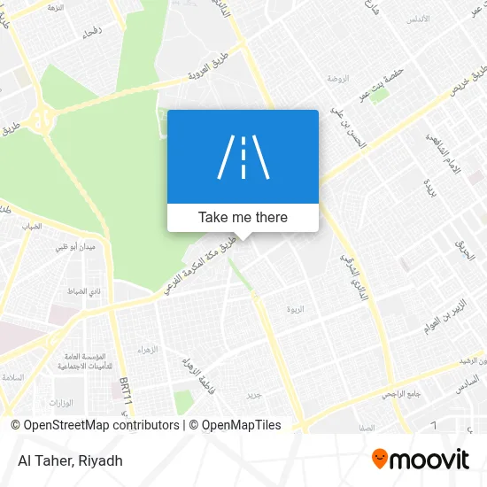 Al Taher map