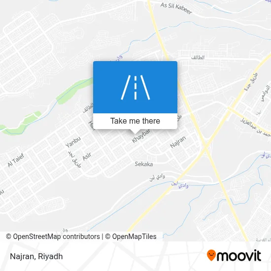 Najran map
