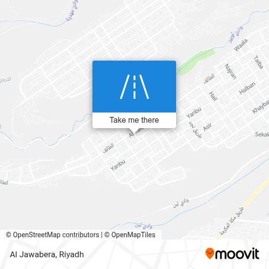 Al Jawabera map