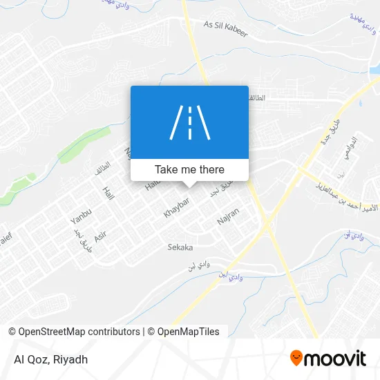 Al Qoz map