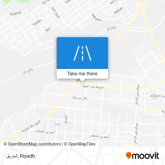 الحريق map