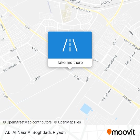 Abi Al Nasr Al Boghdadi map