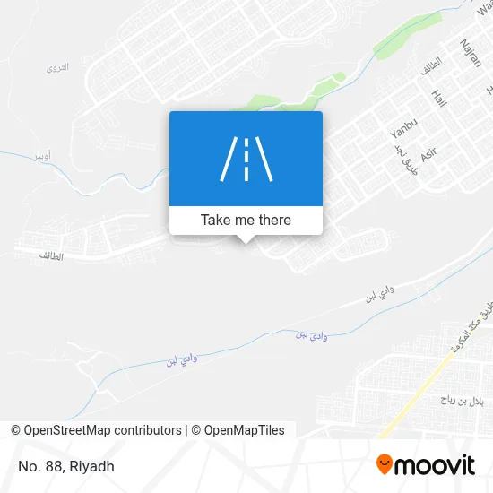 No. 88 map