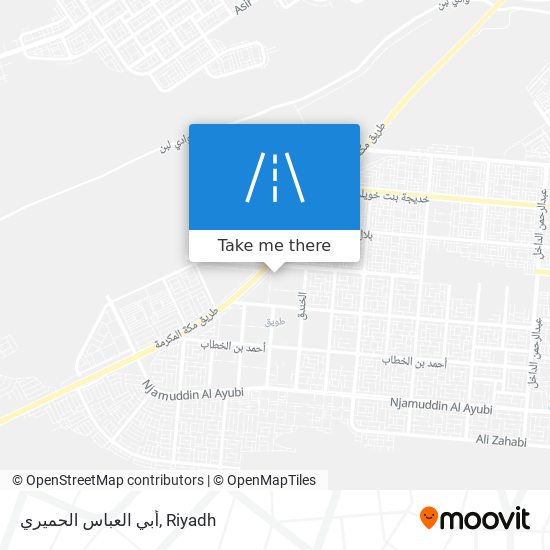 أبي العباس الحميري map