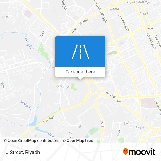 J Street map