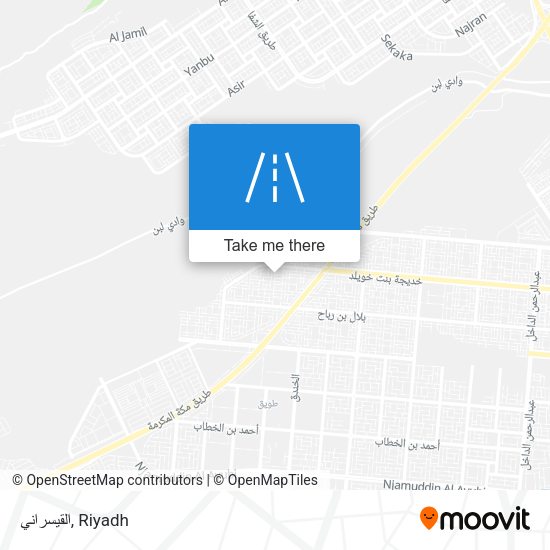 القيسراني map