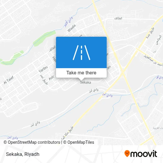 Sekaka map