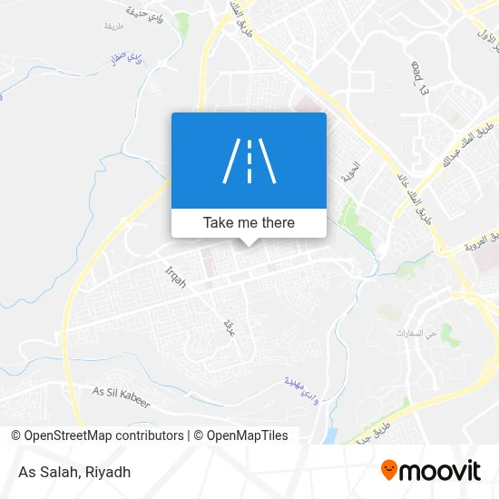 As Salah map