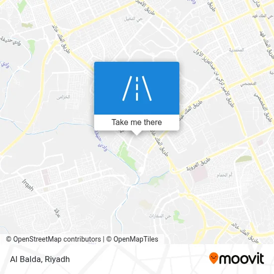 Al Balda map