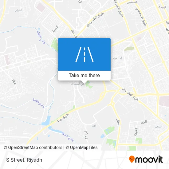 S Street map