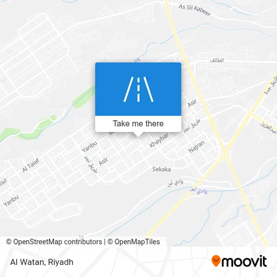Al Watan map