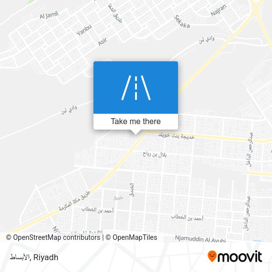 الأبساط map