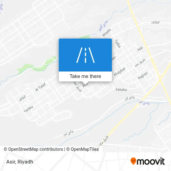 Asir map