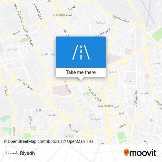 المضايا map