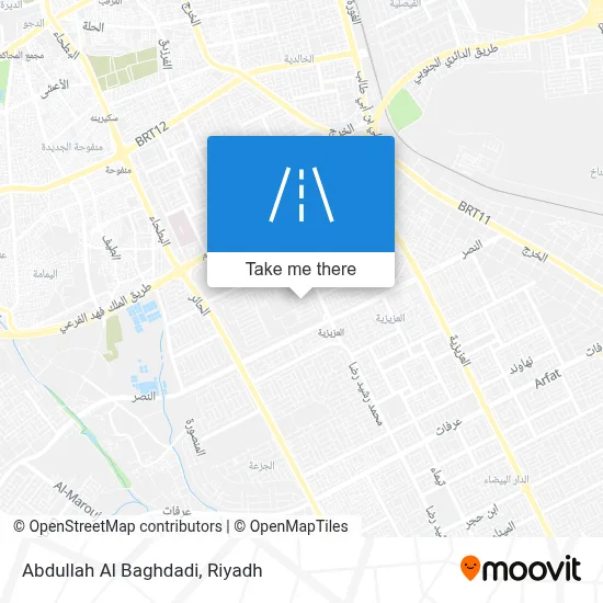 Abdullah Al Baghdadi map