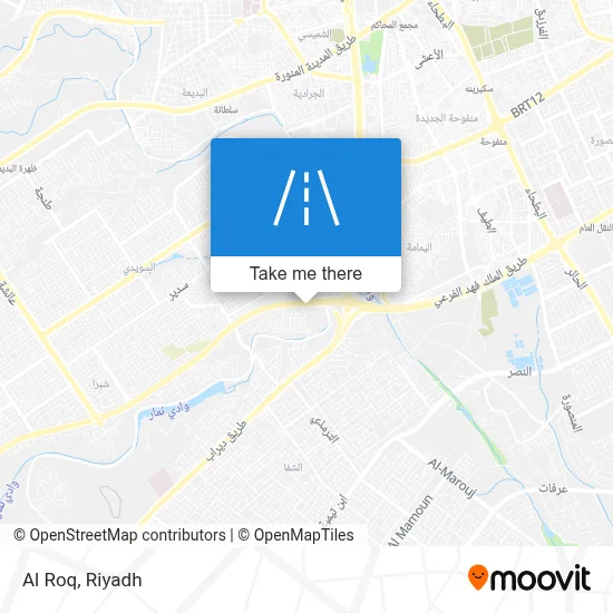 Al Roq map