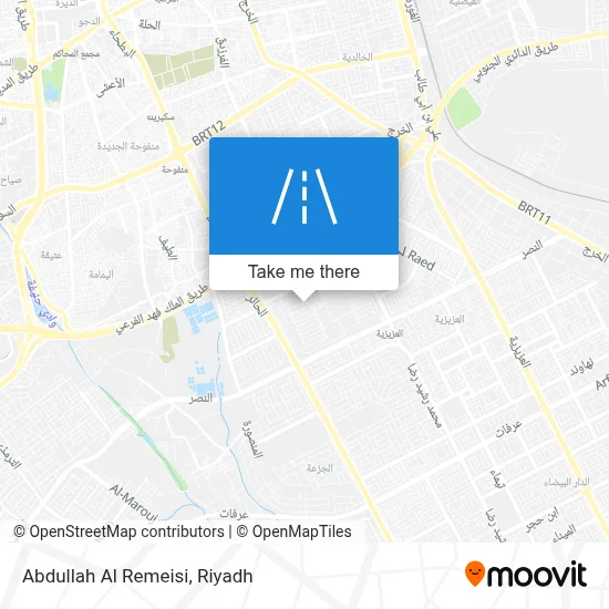 Abdullah Al Remeisi map