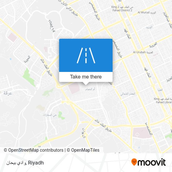 وادي بيحان map