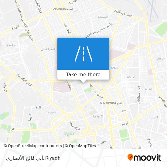 أبي فالح الأنصاري map