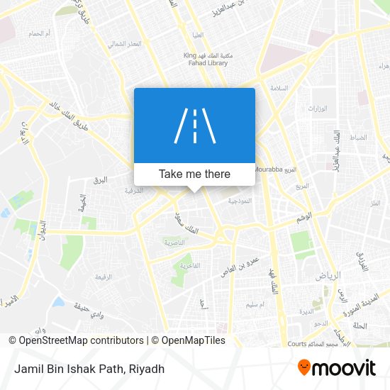 Jamil Bin Ishak Path map