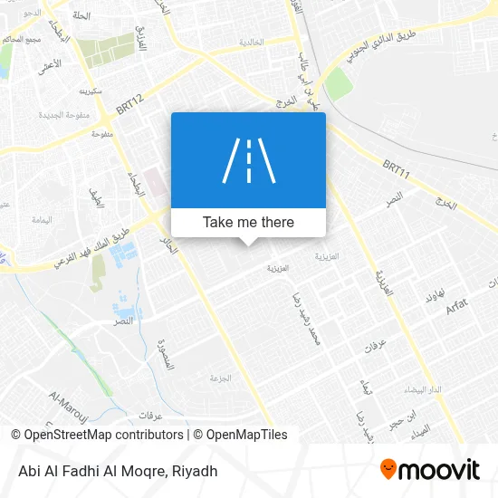 Abi Al Fadhi Al Moqre map