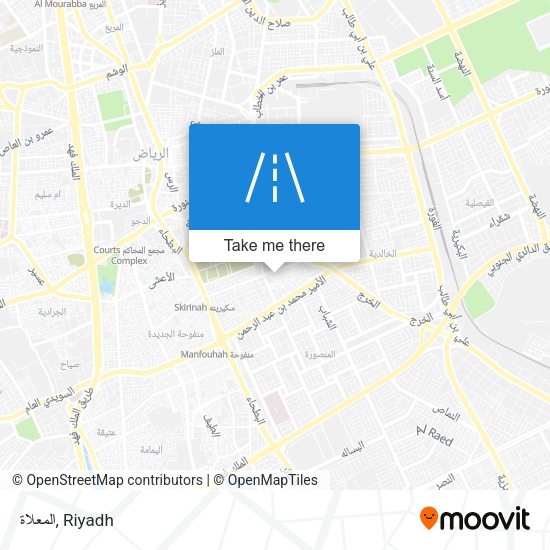 المعلاة map