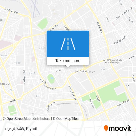 فاطمة الزهراء map