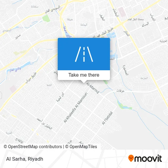 Al Sarha map