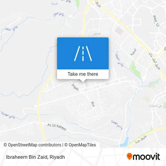 Ibraheem Bin Zaid map