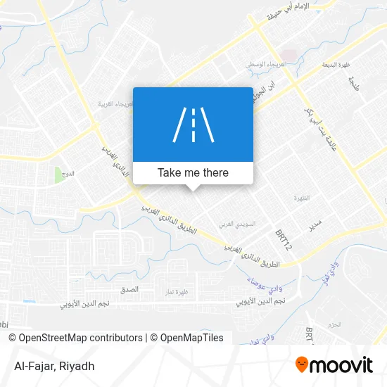 Al-Fajar map