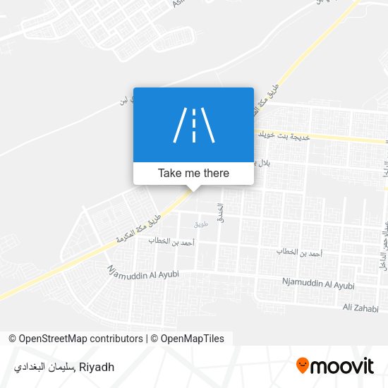 سليمان البغدادي map