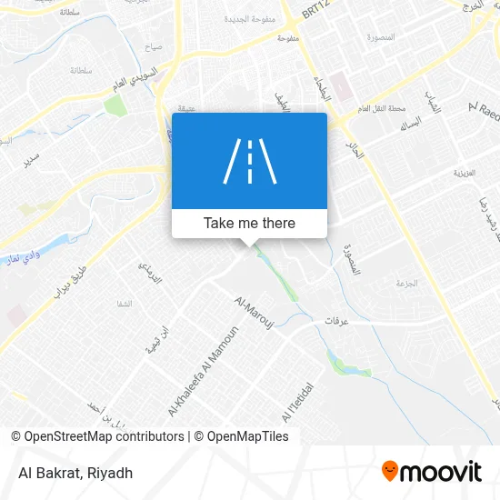 Al Bakrat map