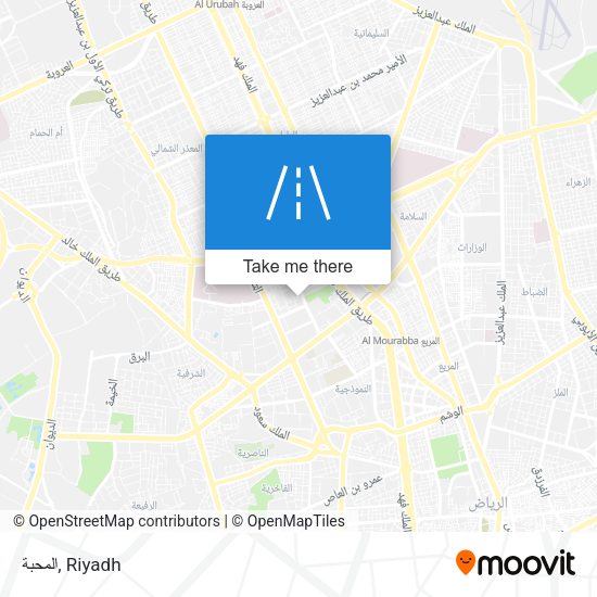 المحبة map
