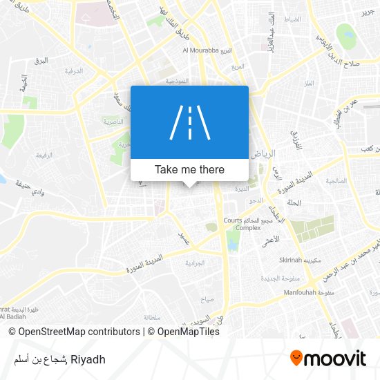 شجاع بن أسلم map