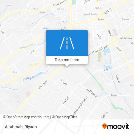 Alrahmah map