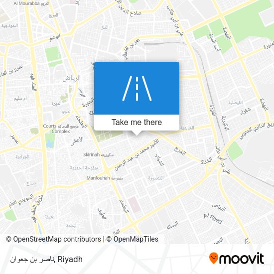 ناصر بن جعوان map