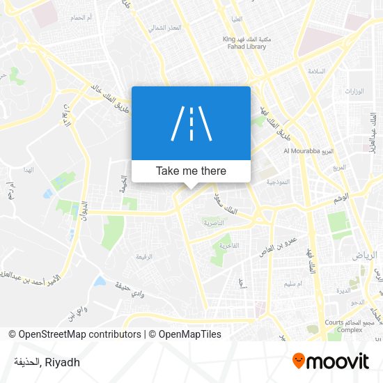 الحذيفة map