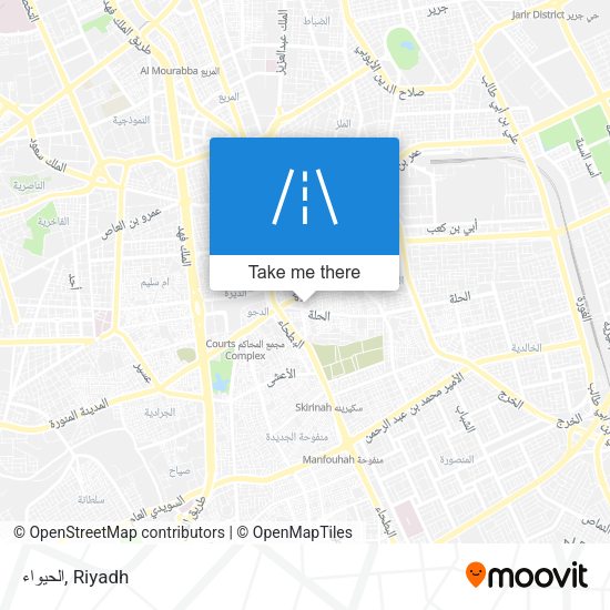 الحيواء map