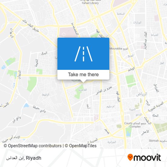 ابن العداس map