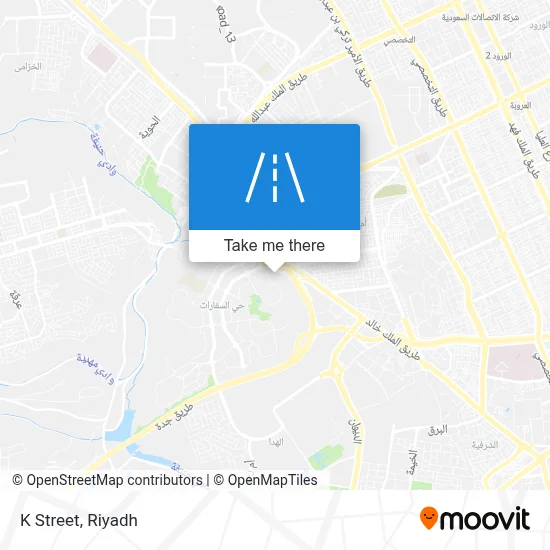 K Street map